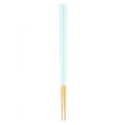 箸 23cm 栗 八角箸 waguri 木製 天然木 日本製 ブルー S21-7-23n