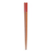 箸 21cm beni 紅紫檀 八角箸 木製 天然木 日本製 朱 S21-8-2n