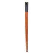 箸 23cm beni 紅紫檀 八角箸 木製 天然木 日本製 黒 S21-8-7n