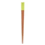 箸 23cm beni 紅紫檀 八角箸 木製 天然木 日本製 緑 S21-8-11n