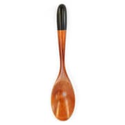 スプーン 20cm カレースプーン beni 木製 天然木 日本製 黒 S21-8-13n