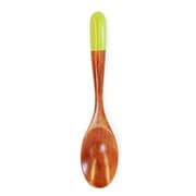 スプーン 20cm カレースプーン beni 木製 天然木 日本製 緑 S21-8-17n
