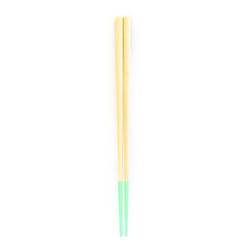 箸 23.5cm 能登ヒバ いろいろ箸 無塗装 山中塗り 天然木 木製 日本製 ミント S19-7-14s