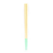 箸 23.5cm 能登ヒバ いろいろ箸 無塗装 山中塗り 天然木 木製 日本製 ミント S19-7-14s