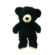 クマのぬいぐるみフカフカ ぬいぐるみ Mサイズ 28cm ブラック [キャラクターグッズ]