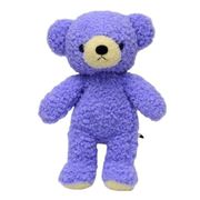 クマのぬいぐるみフカフカ ぬいぐるみ Mサイズ 28cm ブルーベリー [キャラクターグッズ]