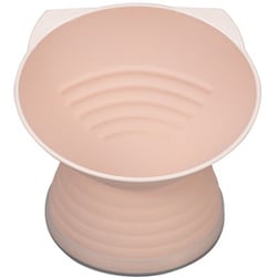 Miya Wan 日本製 ペット用食器 ねこ脚付きフードボウル Caline ピンク