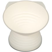 Miya Wan 日本製 ペット用食器 ねこ脚付きフードボウル Caline ホワイト