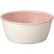 Miya Wan 日本製 ペット用食器 フードボウル WH×PK（クリーンコート加工）