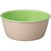 Miya Wan 日本製 ペット用食器 フードボウル BE×GR（クリーンコート加工）