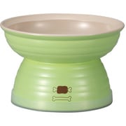 Miya Wan 日本製 ペット用食器 脚付きフードボウル 235 GR×BE(クリーンコート加工)