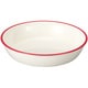 Miya Wan 日本製 ペット用食器 浅型フードボウル HORO aka