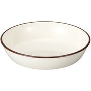 Miya Wan 日本製 ペット用食器 浅型フードボウル HORO cha