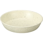 Miya Wan 日本製 ペット用食器 浅型フードボウル grano ホワイト