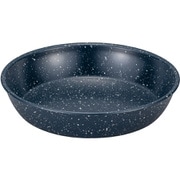 Miya Wan 日本製 ペット用食器 浅型フードボウル grano ネイビー