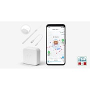 みてねみまもりGPS 第2世代 ホワイト [バッテリー2000mAh 誤差補正システム搭載 日本PTA全国協議会推薦商品 迷子防止の小型GPS ストラップ・充電ケーブル付き MG02-W]