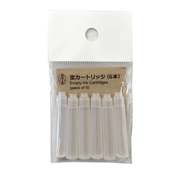 空カートリッジ 6本入 ヨーロッパタイプ POINT-INK-C6