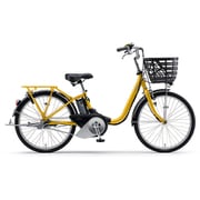 電動アシスト自転車 PAS SION-U(パス シオンユー) 24インチ 12.3Ah 内装3段変速 グロススモークイエロー PA24SU