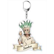 Dr.STONE 描き下ろし アクリルキーホルダー 桜シリーズ 石神千空 [キャラクターグッズ]