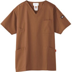 医療・介護 白衣 スクラブ テラコッタ 4L 7033SC