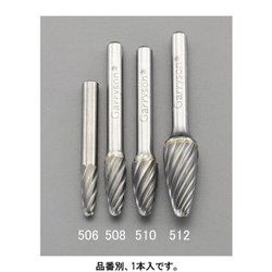 【快削】 超硬カッター（ステンレス用） 8×19mm/6mm軸 EA819JE-508