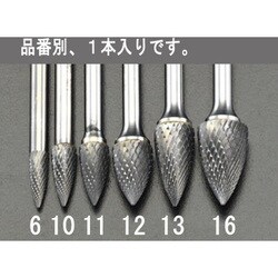 超硬カッター 10×19mm/6mm軸 EA819JF-10