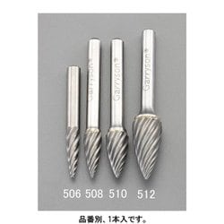 【快削】 超硬カッター（ステンレス用） 12×25mm/6mm軸 EA819JF-512