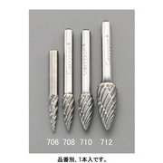 【快削】 超硬カッター(鉄・鋳物用) 12×25mm/6mm軸 EA819JF-712