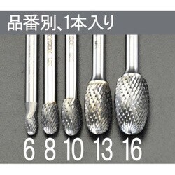 超硬カッター 16×25mm/6mm軸 EA819JG-16