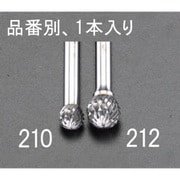 超硬カッター(鉄・鋳物用) 12×10.8mm/6mm軸 EA819JH-212