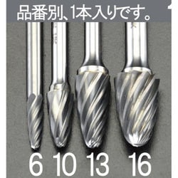 超硬カッター（アルミ用） 6×19mm/6mm軸 EA819JY-6