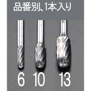 超硬カッター(アルミ用) 12×25mm/6mm軸 EA819JZ-13