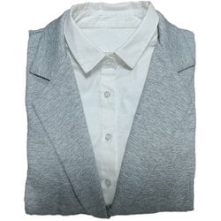 スーツ型パジャマ ビズウェット グレー XXLサイズ SBW-GRXXL