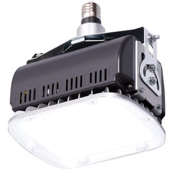 高天井用LEDランプ 昼白色（直付け、落下防止ワイヤー1m） LF400-U1-N/E/10