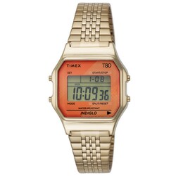 Classic Digital TIMEX 80 ユニセックス メタルベルト 正規品 1年保証 TW2V19500