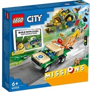 60353 LEGO（レゴ） シティ 野生動物レスキュー ミッション [ブロック玩具]