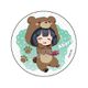 となりの吸血鬼さん 描き起こし 缶バッジ 着ぐるみコスパーティー 天野灯 [キャラクターグッズ]