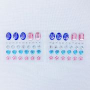 Q3534 ジュエルシール 2枚セット パステルミックス