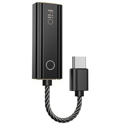 フィーオ FiiO ポータブルヘッドホンアンプ USB-C端子　ブラック 100000001007112244_10203.jpg