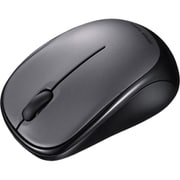 マウス Bluetooth 無線 ワイヤレス 静音 小型 超小型 ブルーLED 左右対称 3ボタン Bluetooth5.2 ダークシルバー MA-BBS311DS