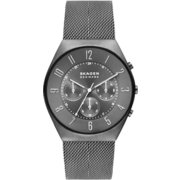 GRENEN メンズ SSメッシュ クロノグラフ 42mm 並行輸入品 2年保証 SKW6821