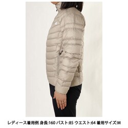 ヨドバシ.com - ザ・ノース・フェイス THE NORTH FACE サンダージャケット Thunder Jacket NYW82212  サンドトープ(SA) XLサイズ [アウトドア ダウン 中綿ウェア レディース] 通販【全品無料配達】