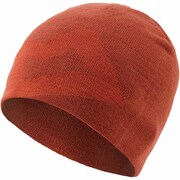 ブランデッド ニッテッド ビーニー Branded Knitted Beanie 415028 R63 Red Ochre [ニットキャップ ビーニー]