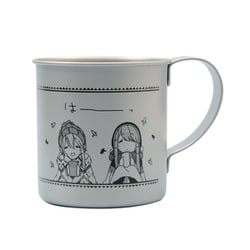 AKRYUR141 ゆるキャン△ ステンレスマグ この一杯がたまらない [キャラクターグッズ]