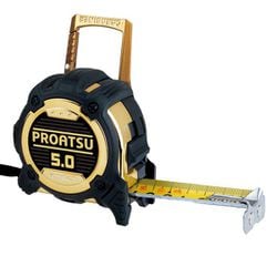 プロアツジャケット カラビナ式 ベルトクリップ付 25mm幅×5.0m