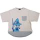 MM-5100 ムーミン レイヤード風Tシャツ スナフキン [キャラクターグッズ]