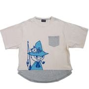 MM-5100 ムーミン レイヤード風Tシャツ スナフキン [キャラクターグッズ]