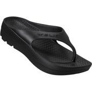 W-FLIPFLOP(ダブル フリップフロップ) リカバリーサンダル ブラック Mサイズ(24~24.5cm)
