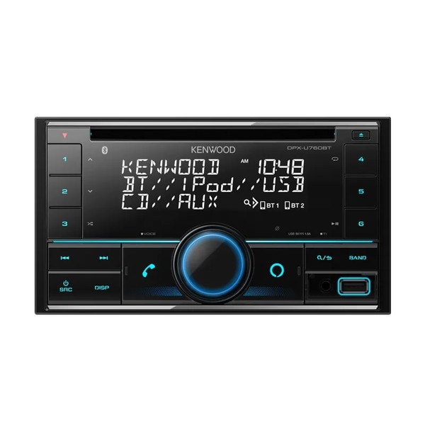 ケンウッド KENWOODDPX-U760BT [2DIN オーディオ CD/USB/iPod/Bluetoothレシーバー MP3/WMA/AAC/WAV/FLAC対応]Ω