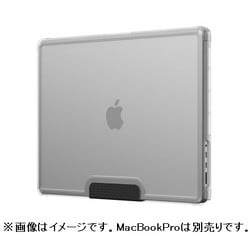 UAG U by UAG MacBookPro 16インチ用 LUCENT ケース アイス/ブラック UAG-RUMBP16LU-IC/BK